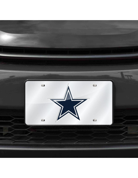 Placa de Matrícula NFL Rico Industries Cowboys 15x30 cm