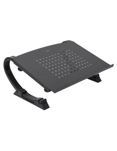 Soporte de Monitor Ajustable Amazon Basics - Negro, 10 kg