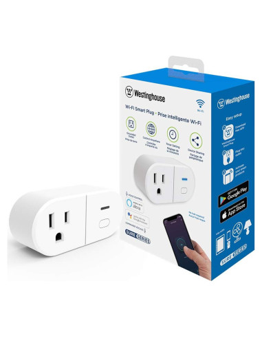 Enchufe Inteligente Wi-Fi Westinghouse 94007 Control Remoto
