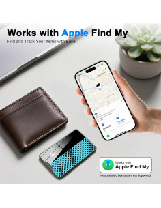 Rastreador de Cartera Bluetooth Trendia, Impermeable IP68, iOS 2