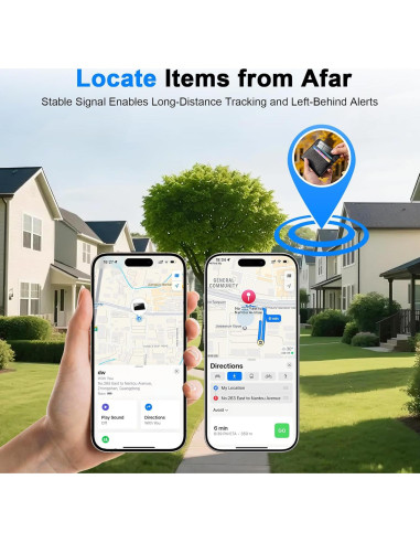 Rastreador de Cartera Bluetooth Trendia, Impermeable IP68, iOS