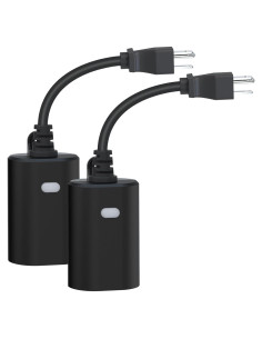 Enchufe Inteligente Exterior Minoston MP22W, IP65, 15A, 2 Pack