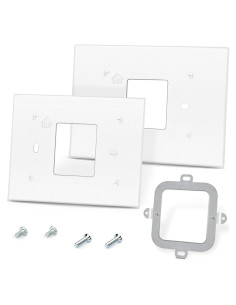 Placa de Pared para Termostato Honeywell THP2400A1027W Blanca