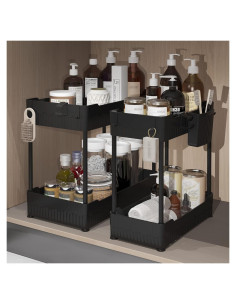 Organizador Bajo Fregadero Sevenblue 2 Paquetes Multiusos