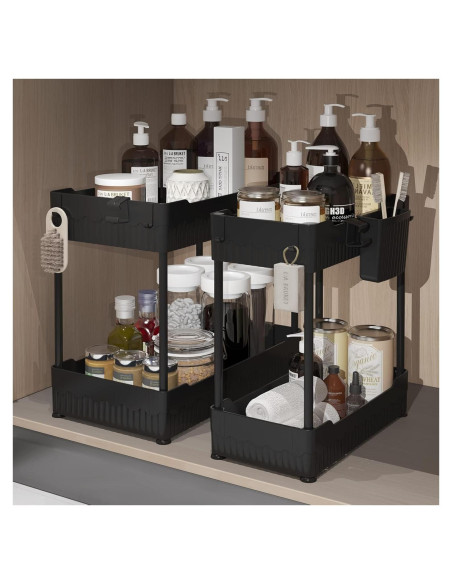 Organizador Bajo Fregadero Sevenblue 2 Paquetes Multiusos