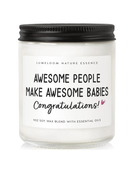 Vela Aromática de Lavanda 255g LUMELOOM para Nuevas Mamás Vela Aromática de Lavanda 255g LUMELOOM para Nuevas Mamás