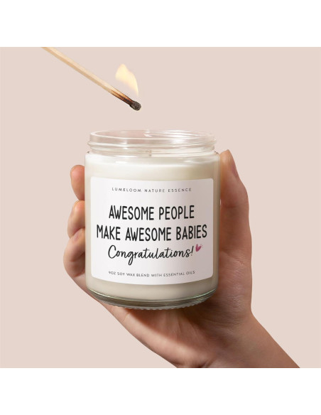 Vela Aromática de Lavanda 255g LUMELOOM para Nuevas Mamás Vela Aromática de Lavanda 255g LUMELOOM para Nuevas Mamás