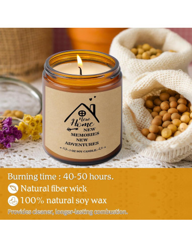 Vela Aromática de Cera de Soja 200g Lavanda GBZRJ