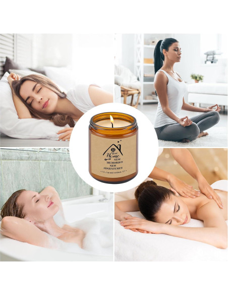 Vela Aromática de Cera de Soja 200g Lavanda GBZRJ