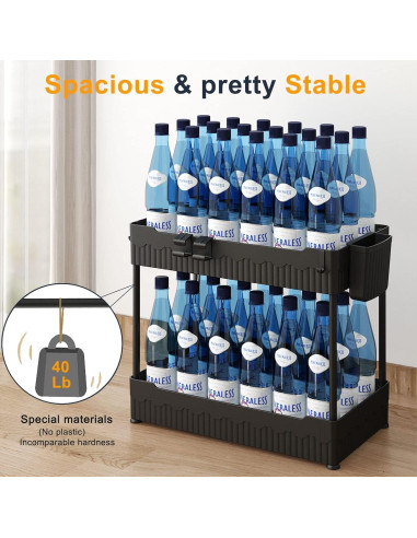 Organizador Bajo Fregadero Sevenblue 2 Paquetes Multiusos