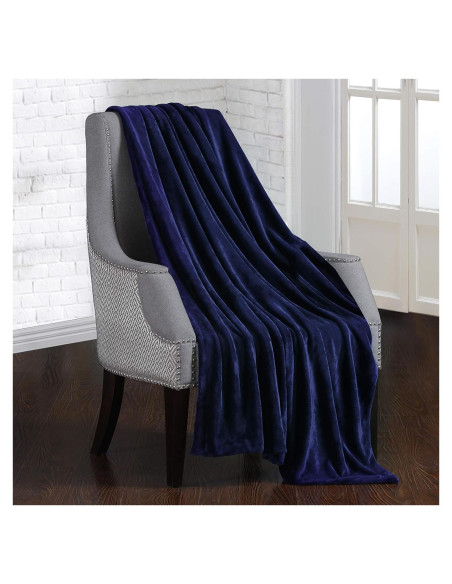 Funda de Edredón con Peso DreamLab 121x182 cm Azul Marino