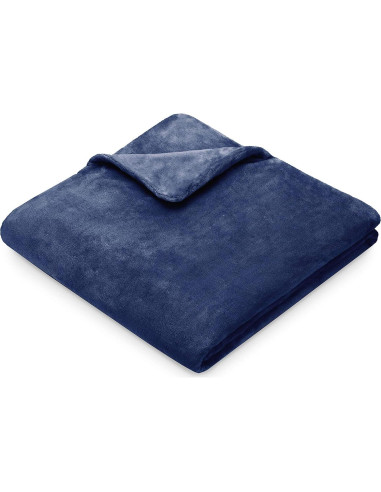 Funda de Edredón con Peso DreamLab 121x182 cm Azul Marino