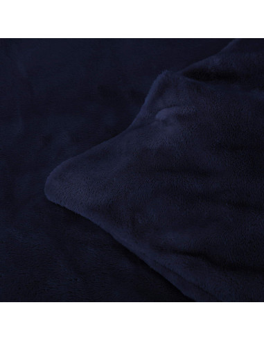 Funda de Edredón con Peso DreamLab 121x182 cm Azul Marino