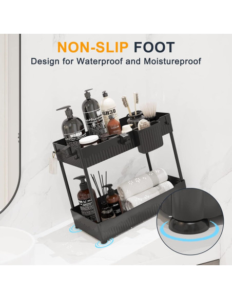 Organizador Bajo Fregadero Sevenblue 2 Paquetes Multiusos