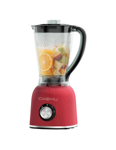 Mezclador Profesional CKEMU 8 Tazas 25,000RPM Rojo Libre BPA