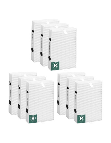 Filtro HEPA R para Purificador de Aire Honeywell HPA300 - 9 Piezas