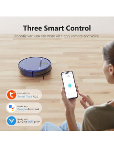 Aspiradora Robótica 2 en 1 XIEBro Life BR151, Mopa y WiFi 2