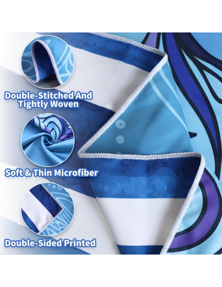 Toallas de Playa Giyim Extra Grandes 180x99cm Microfibra 250GSM