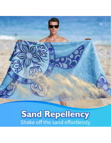 Toallas de Playa Giyim Extra Grandes 180x99cm Microfibra 250GSM