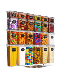 Contenedores de Almacenamiento Herméticos KEMETHY 24 Pcs