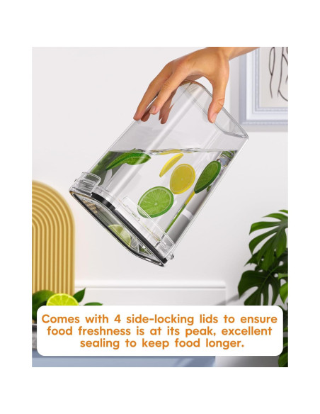 Contenedores de Almacenamiento Herméticos KEMETHY 24 Pcs