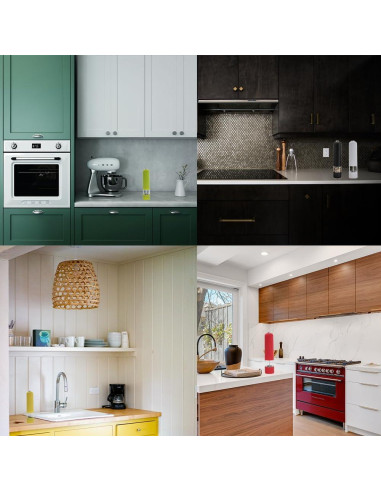 Molino Eléctrico de Sal y Pimienta HIsource Verde 238g