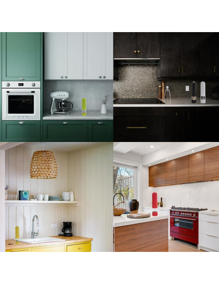 Molino Eléctrico de Sal y Pimienta HIsource Verde 238g