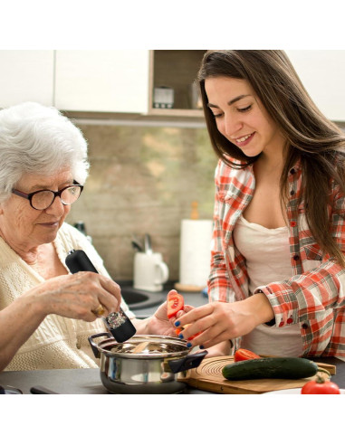 Molino Eléctrico de Sal y Pimienta HIsource Verde 238g