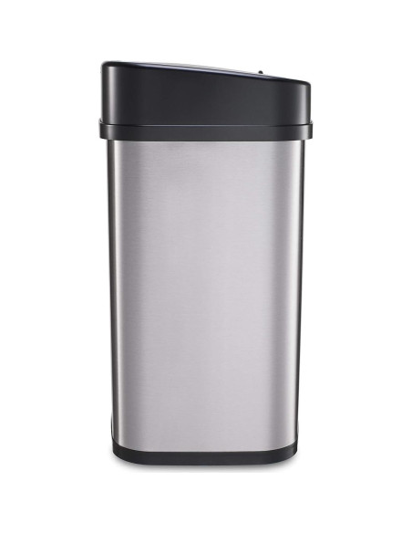 Basurero Automático Ninestars DZT-12-5 12L Inoxidable Negro
