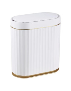 Basurero Automático ELPHECO 2 Galones Sensor Movimiento Dorado