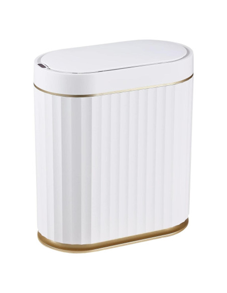 Basurero Automático ELPHECO 2 Galones Sensor Movimiento Dorado