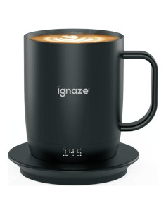 Taza Inteligente Autocalentable Ignaze 311ml - Pantalla LED