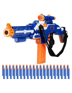 Blaster de espuma Zetz Brands con 40 dardos suaves