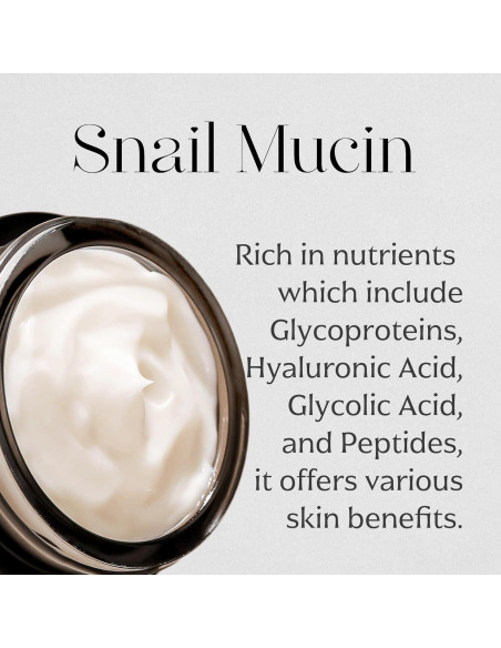 Crema Facial Hidratante MIZON Caracol Negro 75 ml