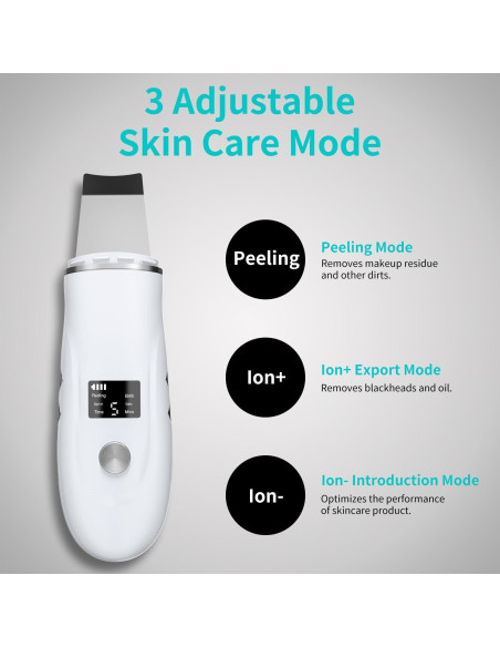 Espátula Facial QYCSL 4 en 1 - Limpieza Profunda y Exfoliación