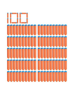 Dardos Nerf N1 - 100 dardos para blasters Nerf N