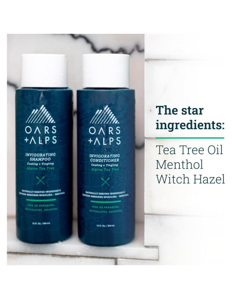 Conjunto Champú y Acondicionador Oars + Alps 340g Sin Sulfatos Conjunto Champú y Acondicionador Oars + Alps 340g Sin Sulfatos