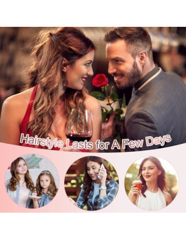 Rizador Automático Duomishu 1" Cerámico con 4 Temperaturas