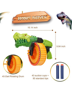 Pistola de Juguete Coldfire con 120 Balas de Espuma 15m 2