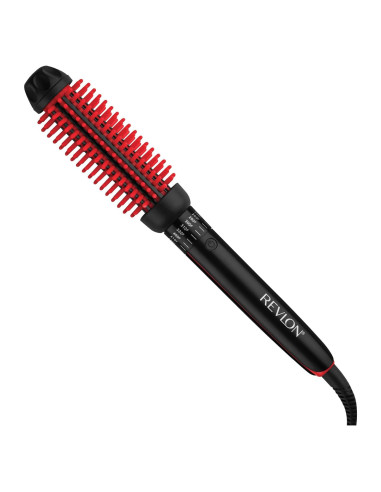 Cepillo Calentado Revlon 1" con Aceite de Coco - Rizos Brillantes