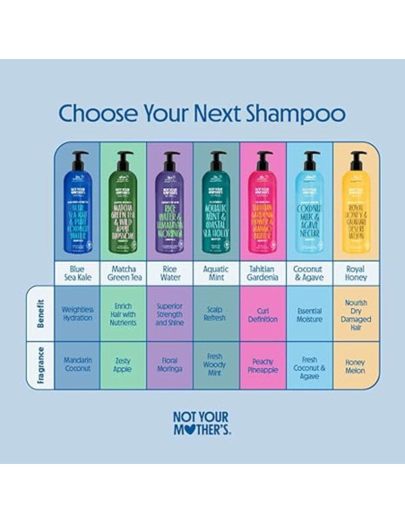 Champú y Acondicionador Not Your Mother's 450 ml - Sin Sulfatos