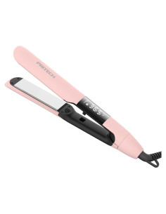 Plancha de Pelo y Rizador 2 en 1 PRITECH Rosa, Titanio, 120-232C