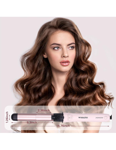 Rizador Automático de Cabello NOBBLEQG 5 Temperaturas 360