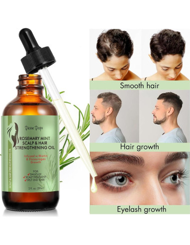 Aceite de Romero Orgánico LUXMIEL 60ml - Crecimiento y Fortalecimiento