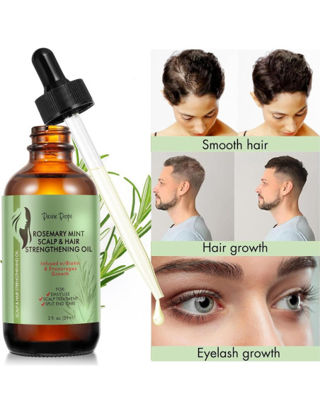 Aceite de Romero Orgánico LUXMIEL 60ml - Crecimiento y Fortalecimiento