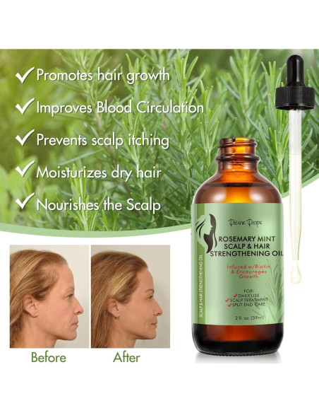 Aceite de Romero Orgánico LUXMIEL 60ml - Crecimiento y Fortalecimiento