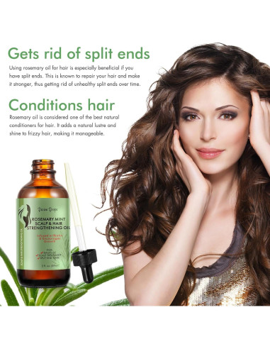 Aceite de Romero Orgánico LUXMIEL 60ml - Crecimiento y Fortalecimiento