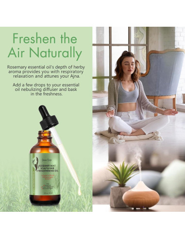 Aceite de Romero Orgánico LUXMIEL 60ml - Crecimiento y Fortalecimiento