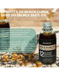 Paquete de 3 Masajeadores de Cuero Cabelludo Umpeimvon 29.57 ml 2