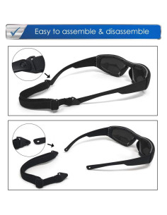 Gafas de Sol Deportivas LUFF UV400 Unisex para Ciclismo y Más 2